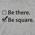 Be There Be Square Checkbox List Pun
