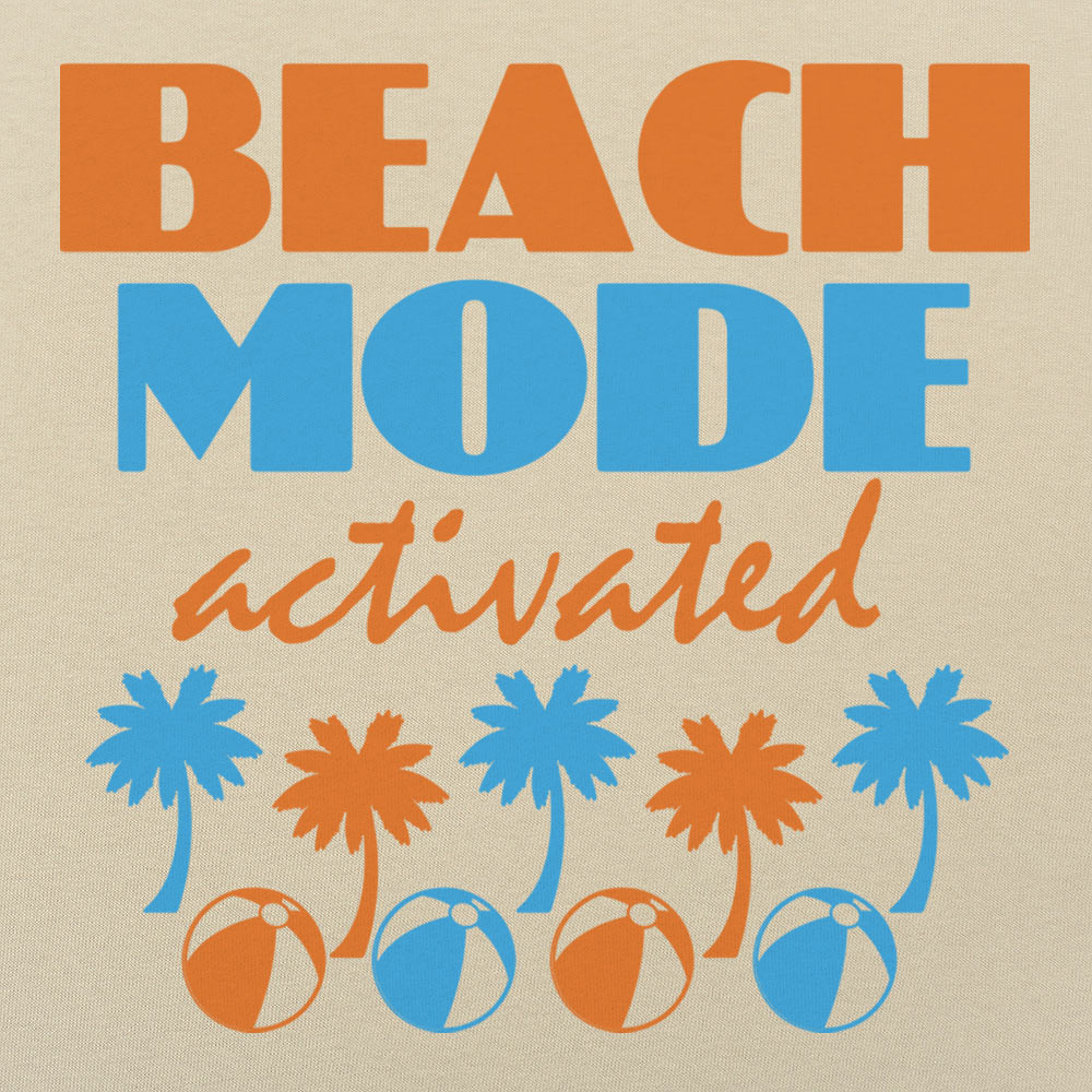 Beach Mode Activated Graphic