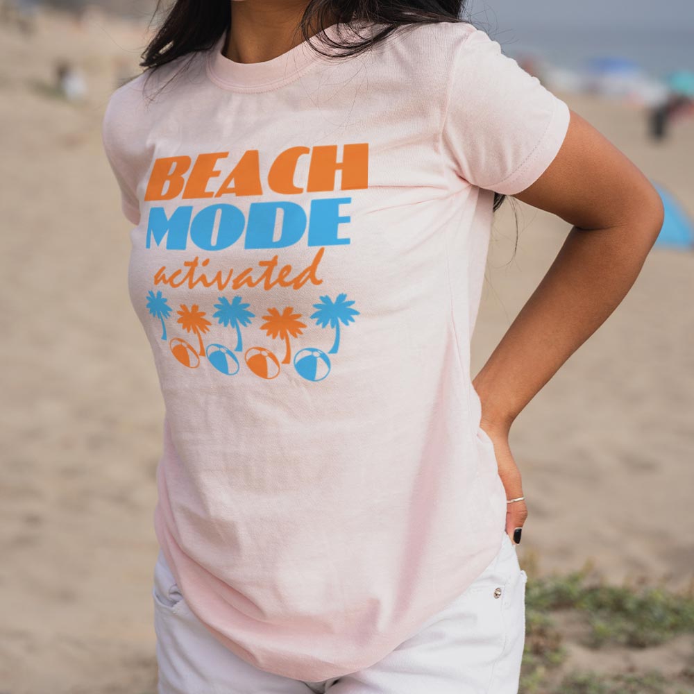Beach Mode Activated Graphic