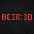 Beer 30 Digital Clock Beer Thirty