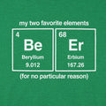 Beer Elements Periodic Table Beryllium Erbium Chemistry Pun