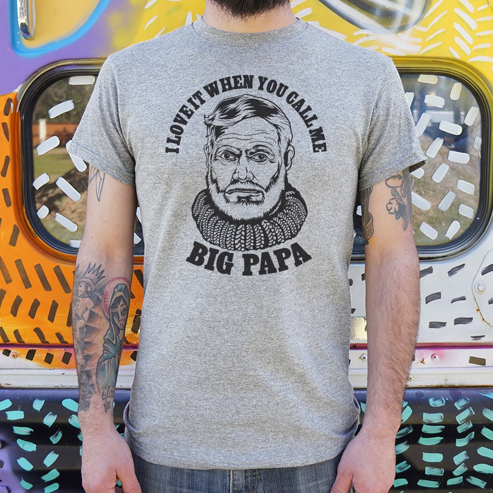 Big Papa Ernest Hemingway Portrait