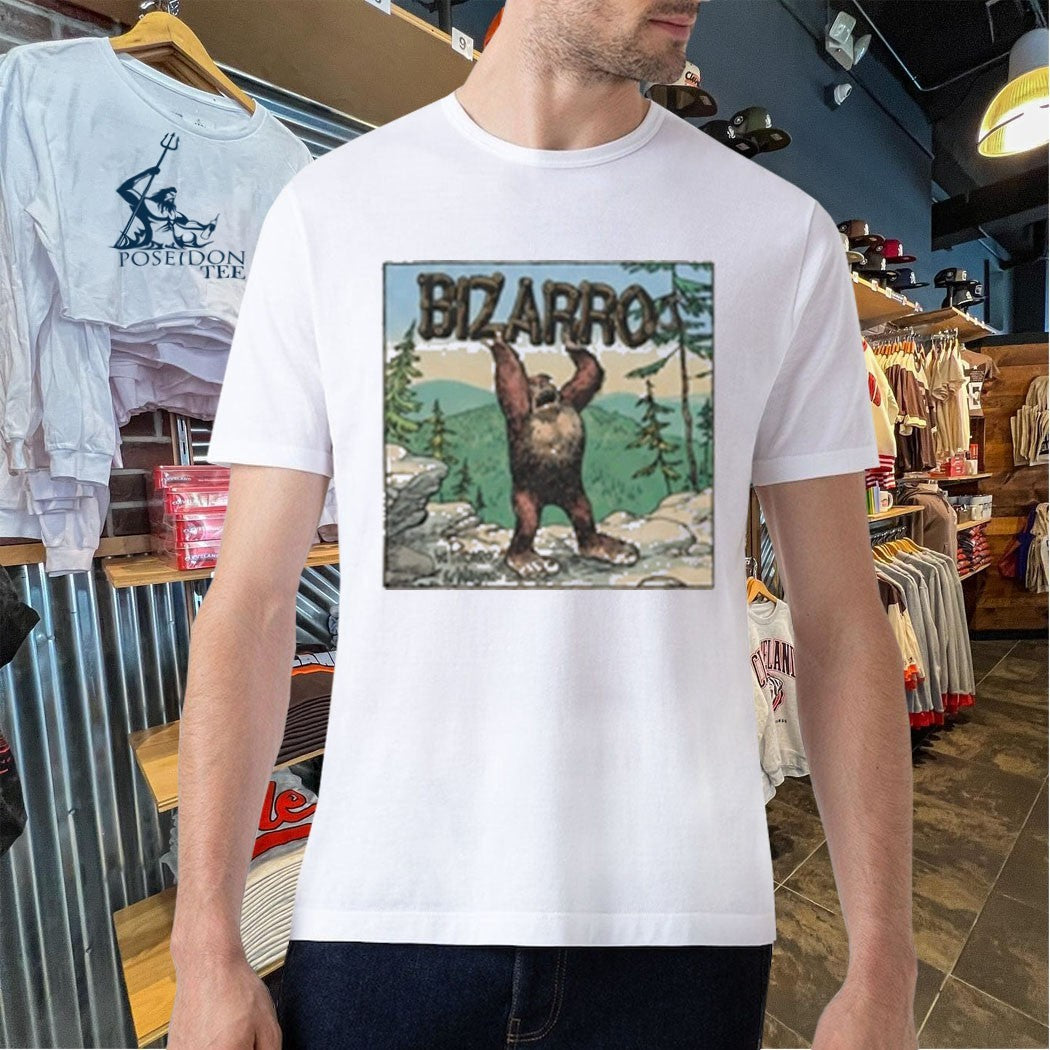 Bizarro Bigfoot Nature T-shirt