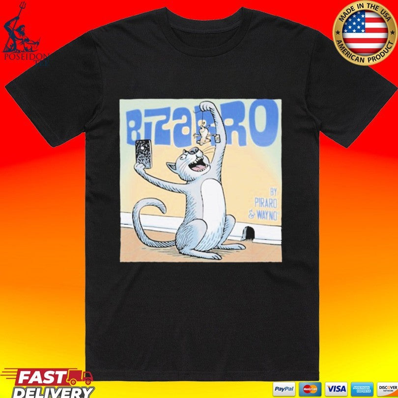 Bizarro Cat And Mouse By Piraro & Wayno T-shirt