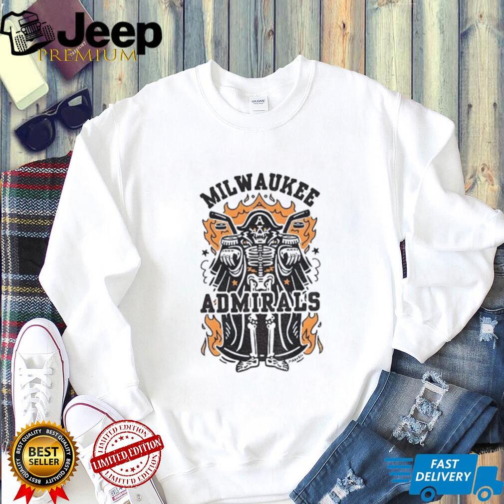 Skeleton Milwaukee Admirals Team shirt