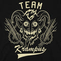 Team Krampus Horned Christmas Demon Graphic