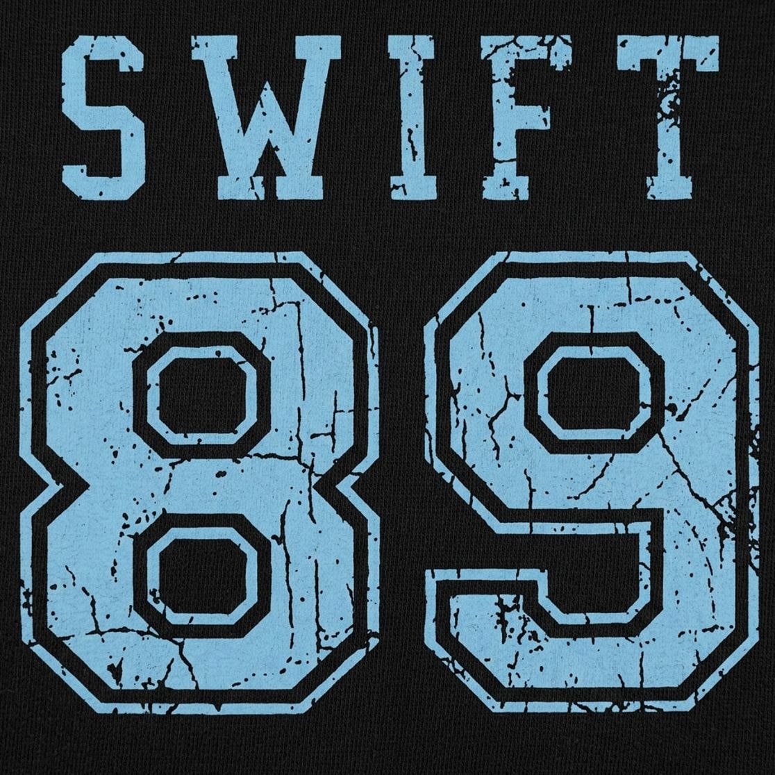 Swift 89 Varsity Number Design