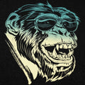 Shaded Ape Chimp Wearing Sunglasses