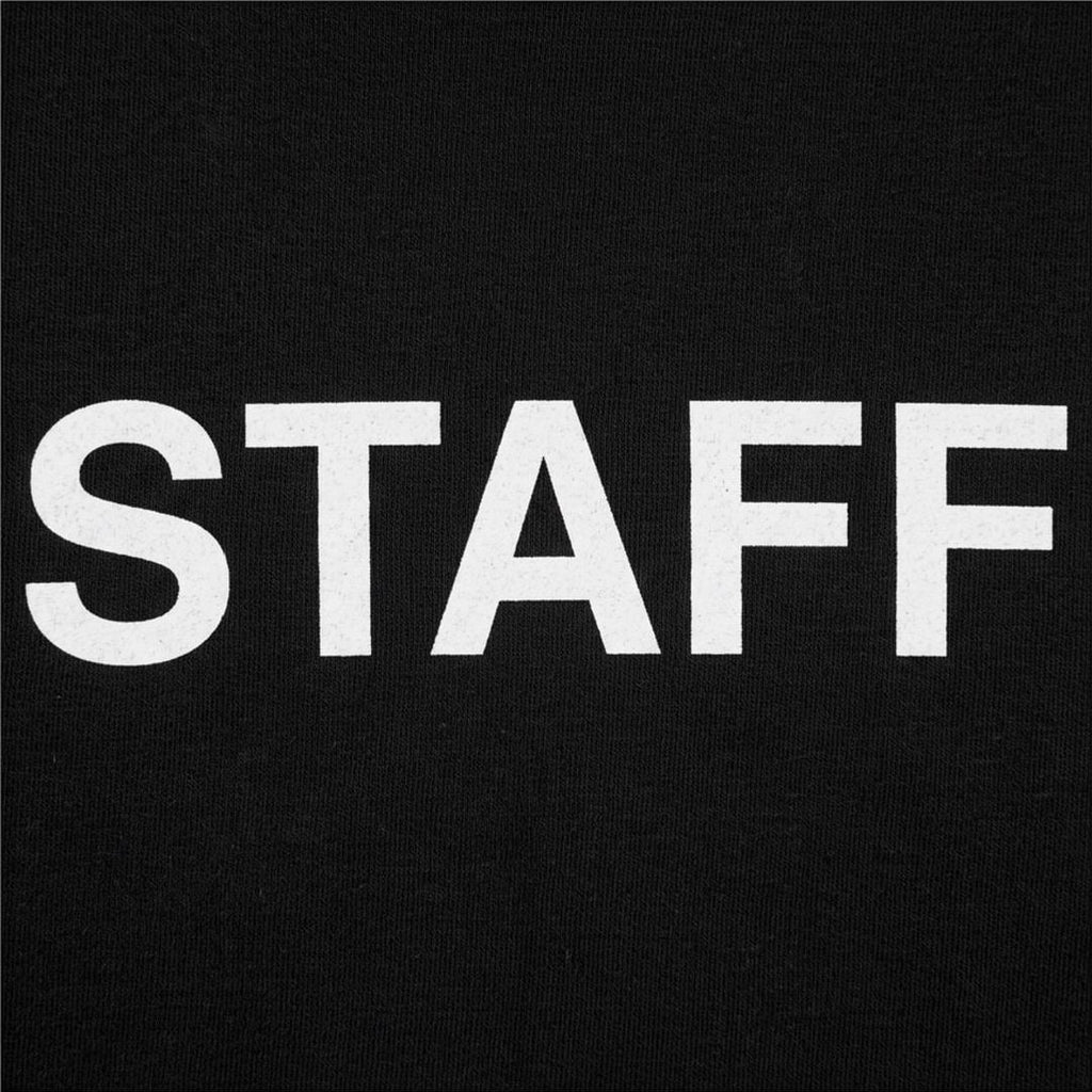 Staff Front and Back Print Event Security Crew Design