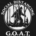 Social Distancing G.O.A.T. Bigfoot in the Woods