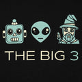 The Big Three Robot Alien and Wizard Icons