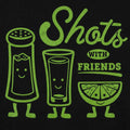 Shots With Friends Salt Shaker Lime and Shot Glass Characters