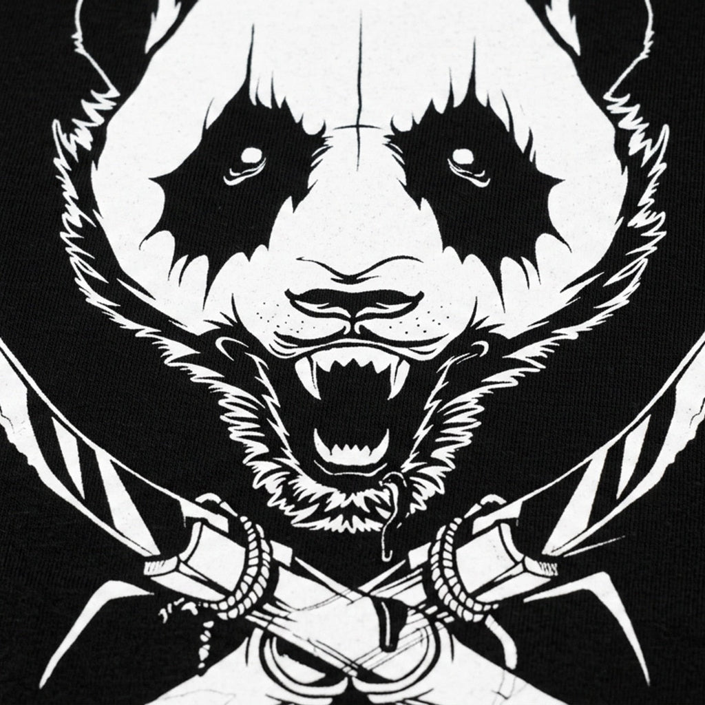 Black Metal Panda Graphic