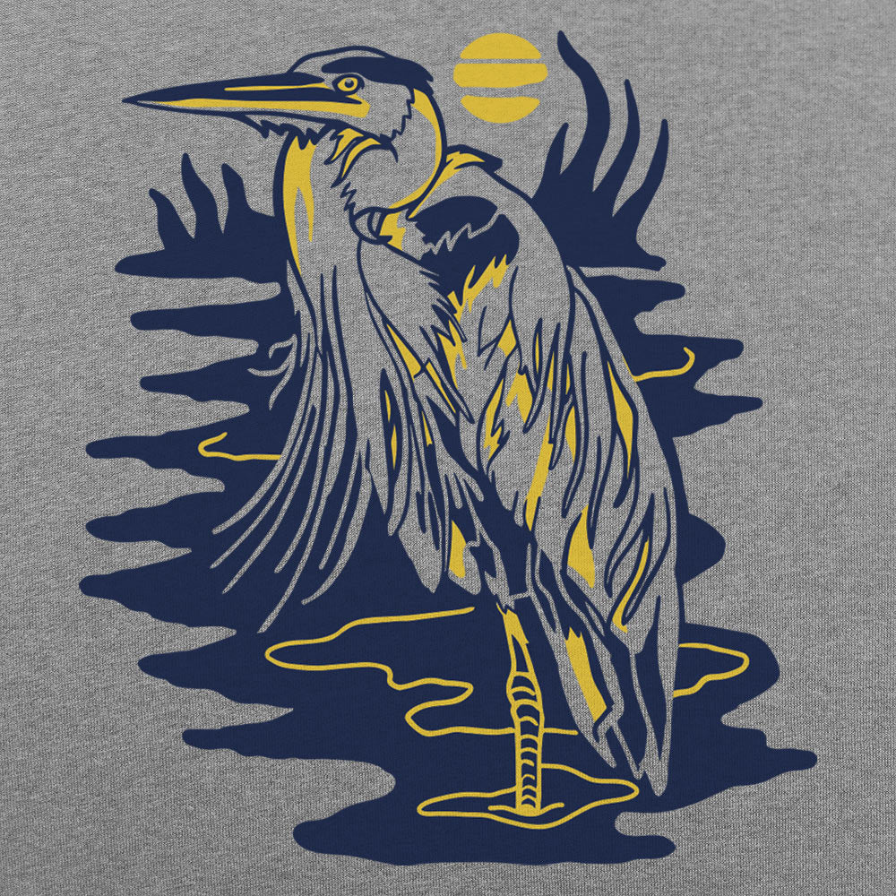 Blue Heron Marsh at Sunset Graphic