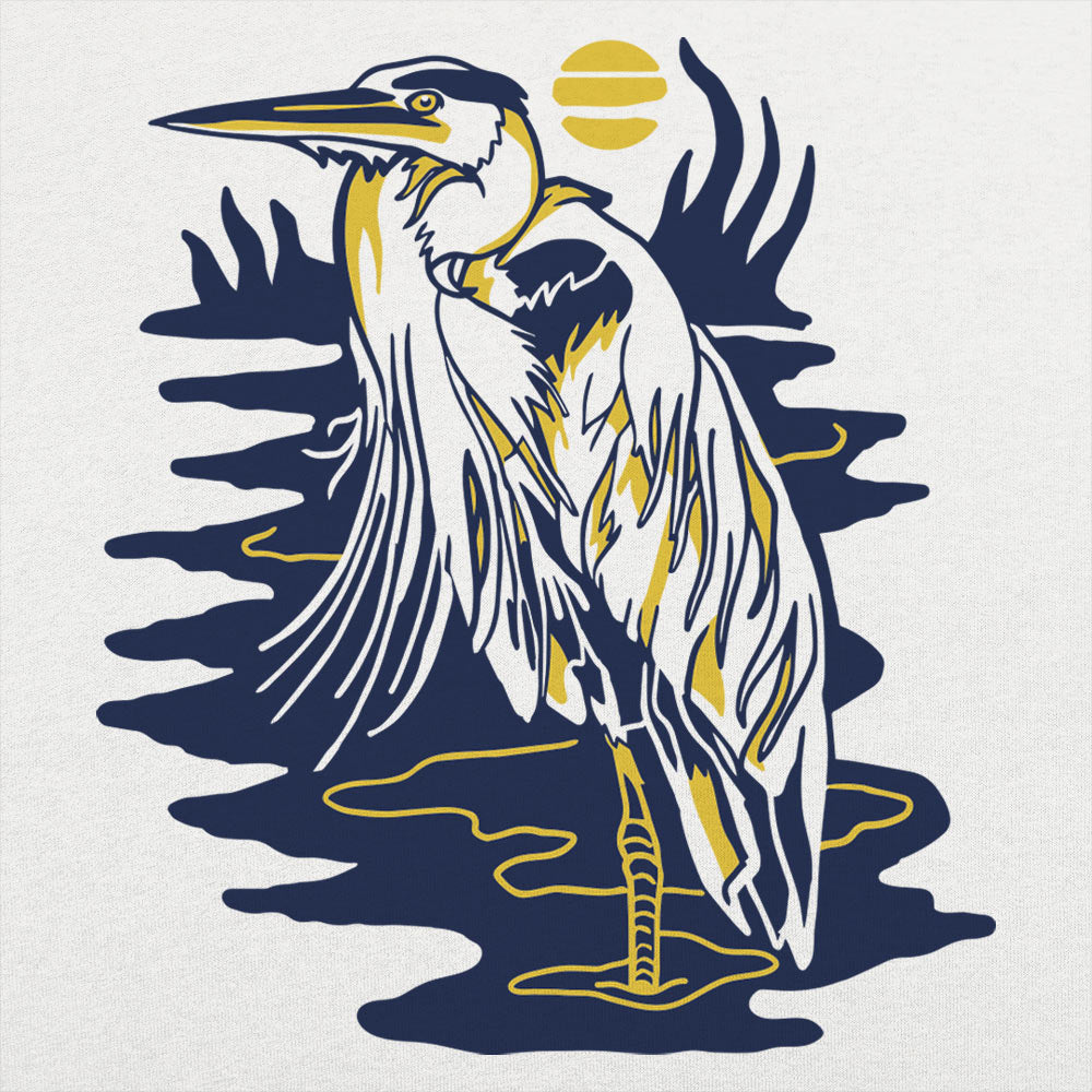 Blue Heron Marsh at Sunset Graphic