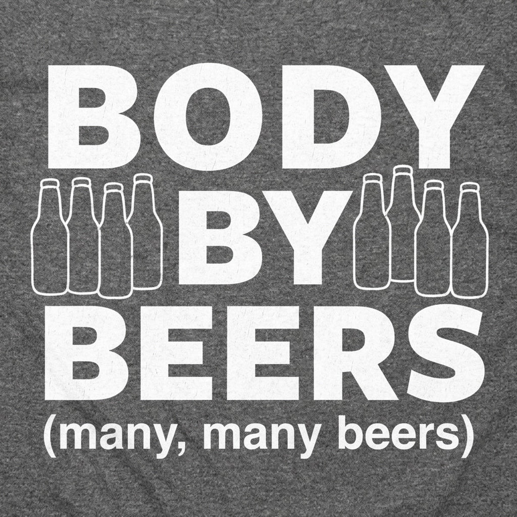 Body By Beers Many Many Beers with Bottles