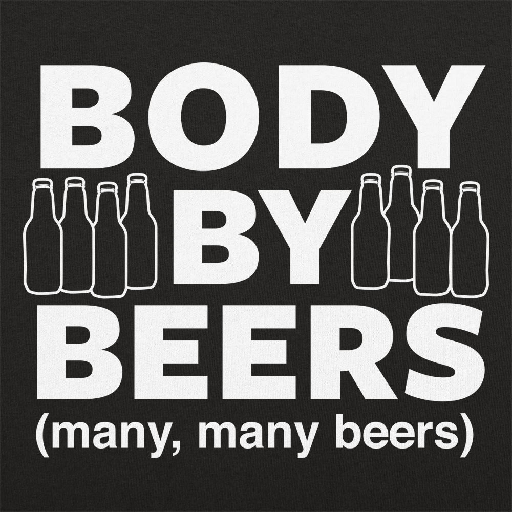 Body By Beers Many Many Beers with Bottles