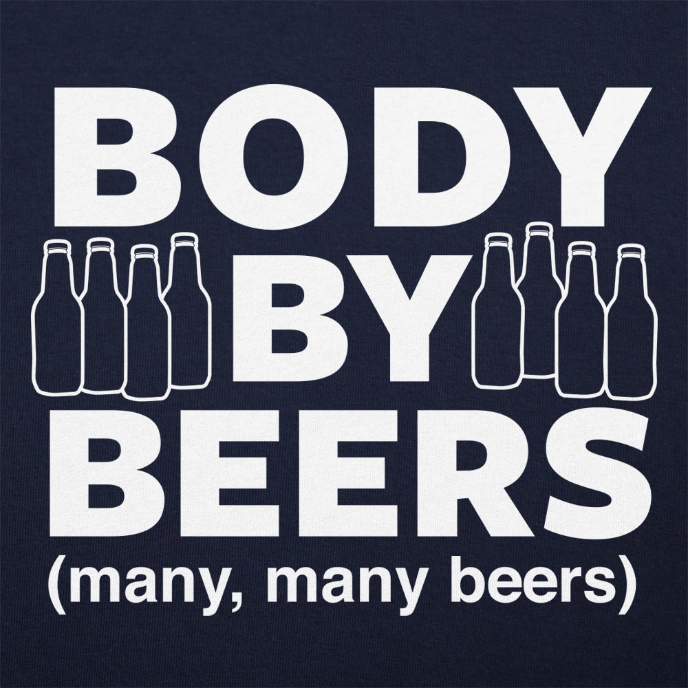 Body By Beers Many Many Beers with Bottles