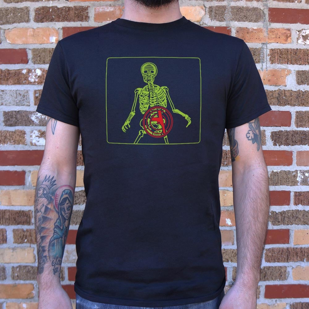 Body Scanner Alert X-Ray Skeleton Scan