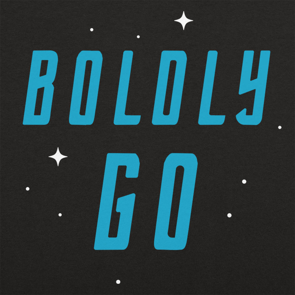 Boldly Go Space Explorer Graphic