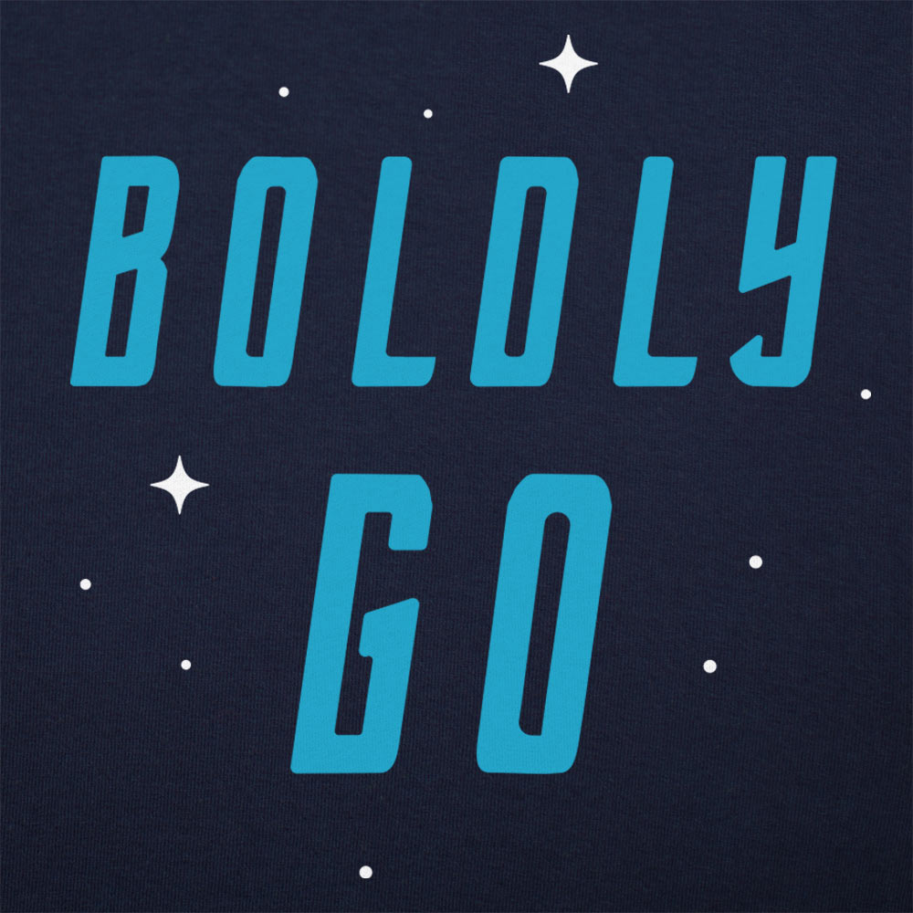 Boldly Go Space Explorer Graphic