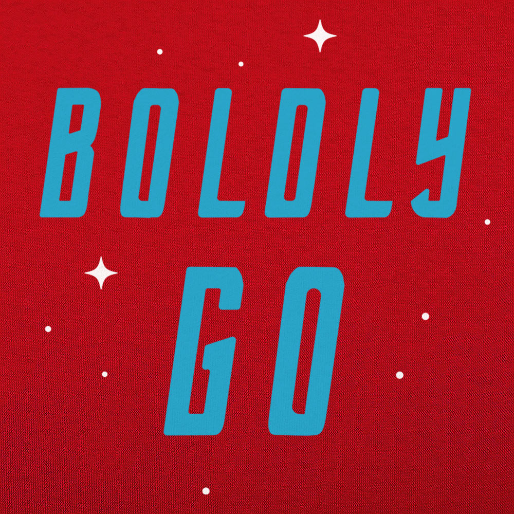 Boldly Go Space Explorer Graphic