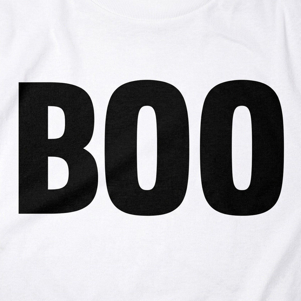 Boo Halloween Word Graphic