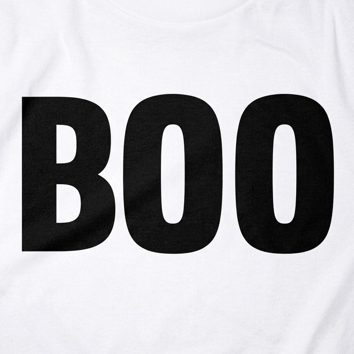 Boo Halloween Word Graphic