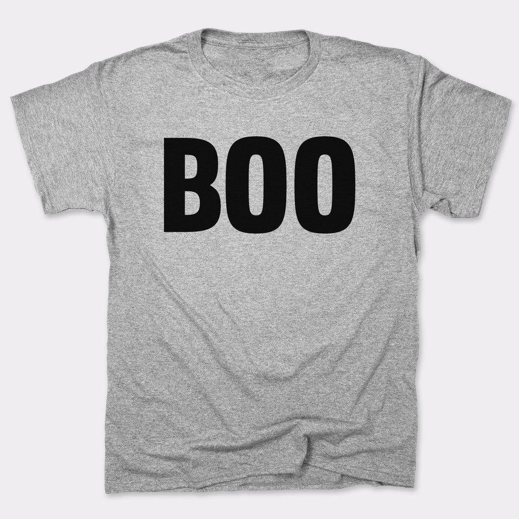 Boo Halloween Word Graphic