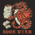 Book Wyrm Two Headed Dragon Reading Books