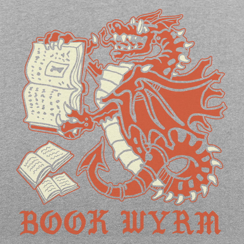 Book Wyrm Two Headed Dragon Reading Books