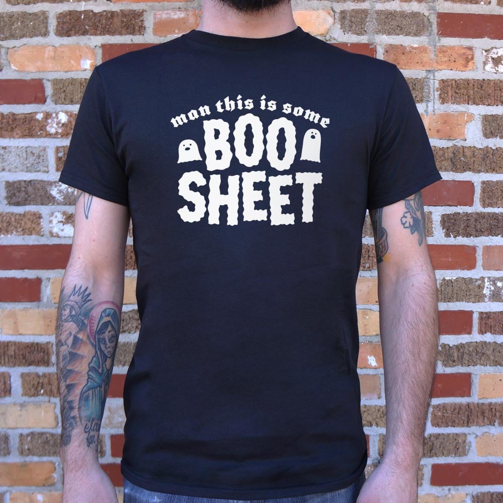 Man This is Some Boo Sheet Funny Ghost Pun