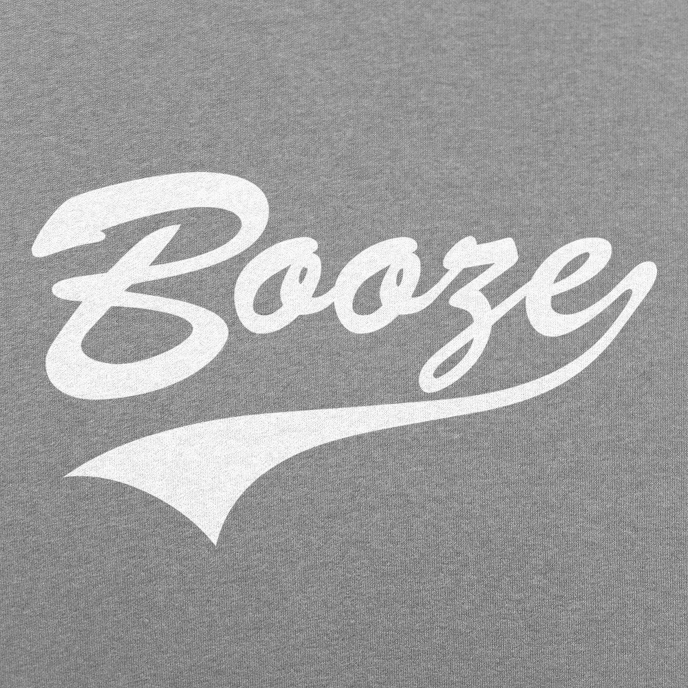 Booze Retro Varsity Script Sports Logo