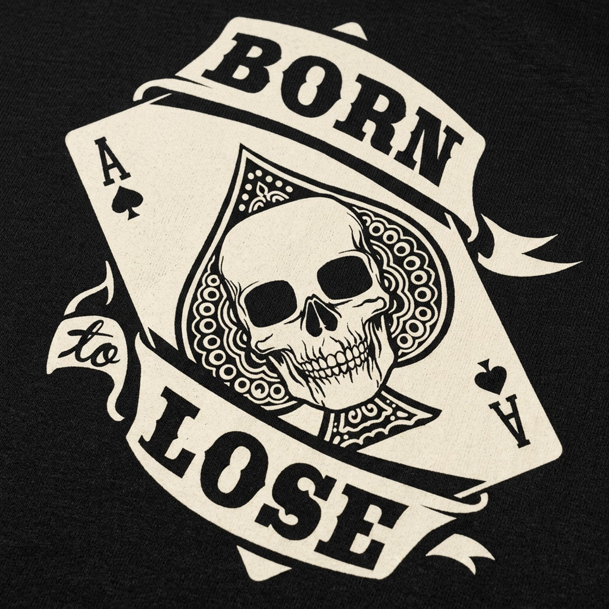 Born To Lose Skull Ace of Spades