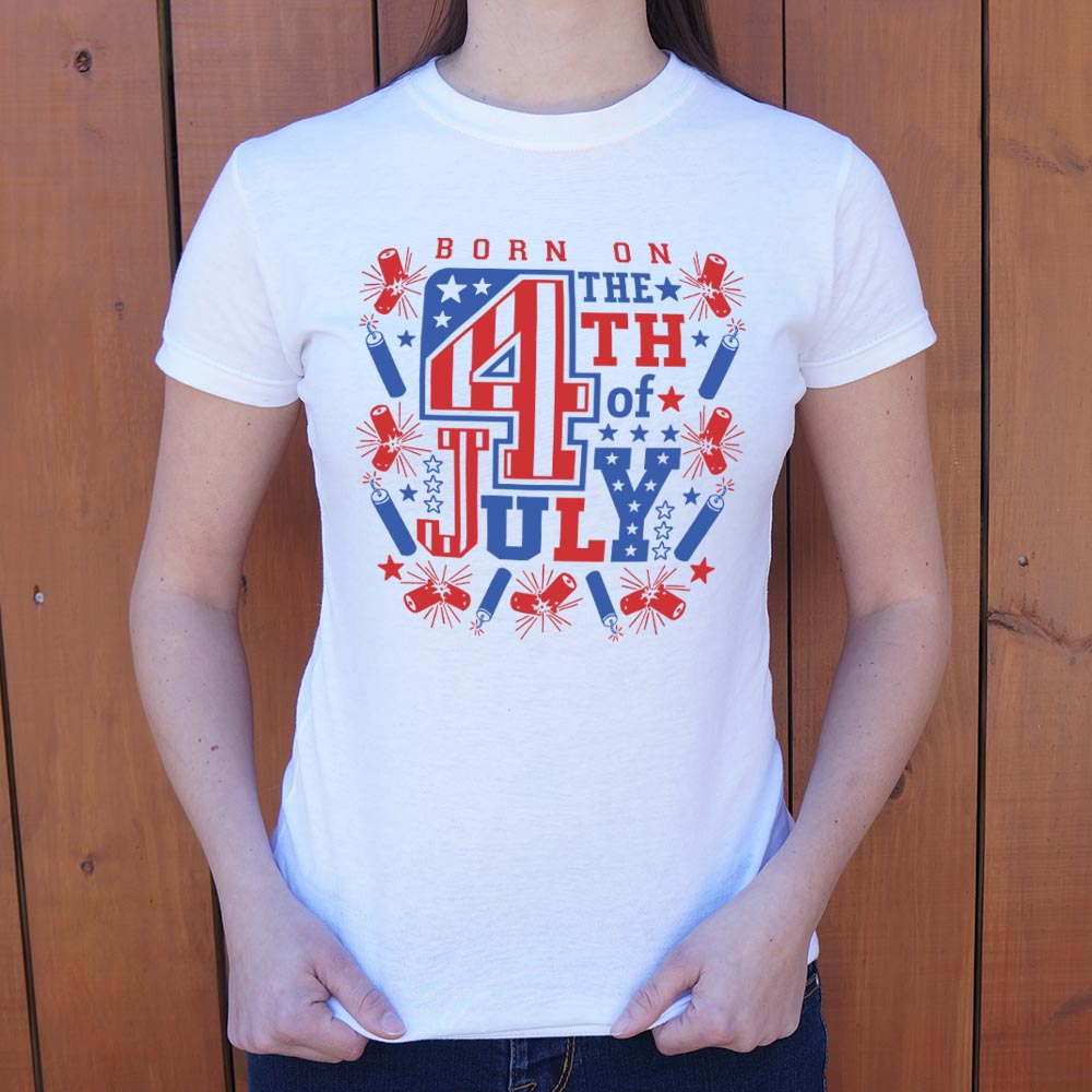 Born on the 4th of July with Fireworks and Stars
