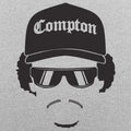 Boy In The Hood Rapper Silhouette with Compton Hat and Sunglasses