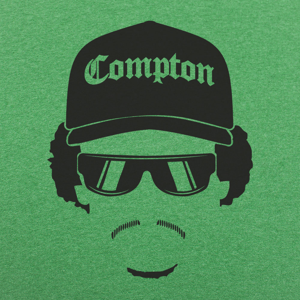 Boy In The Hood Rapper Silhouette with Compton Hat and Sunglasses
