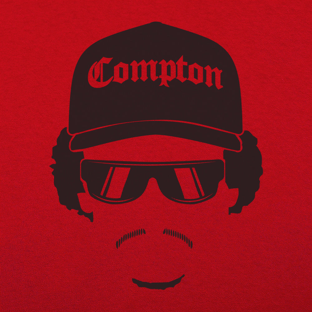 Boy In The Hood Rapper Silhouette with Compton Hat and Sunglasses