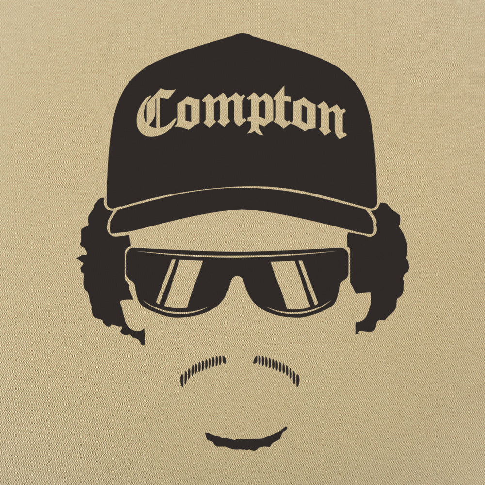 Boy In The Hood Rapper Silhouette with Compton Hat and Sunglasses