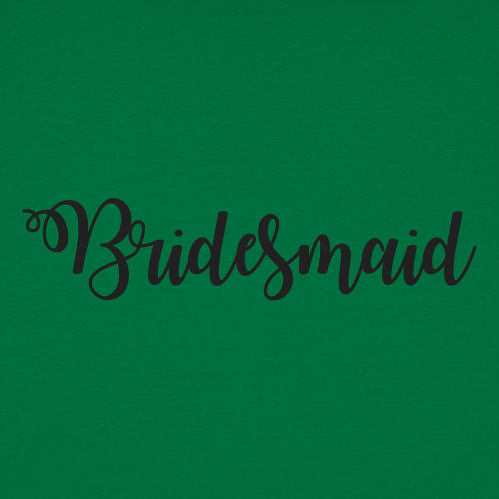 Bridesmaid Elegant Script for Wedding Party