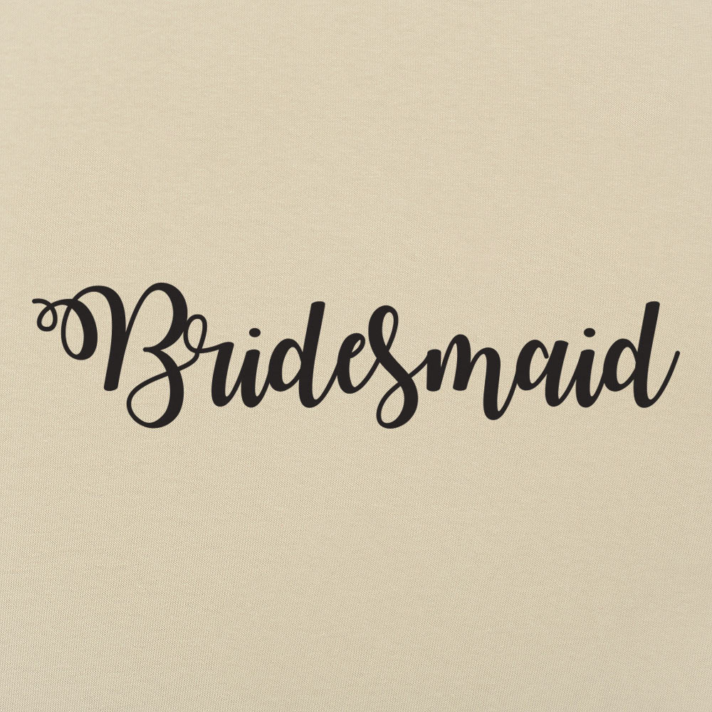 Bridesmaid Elegant Script for Wedding Party