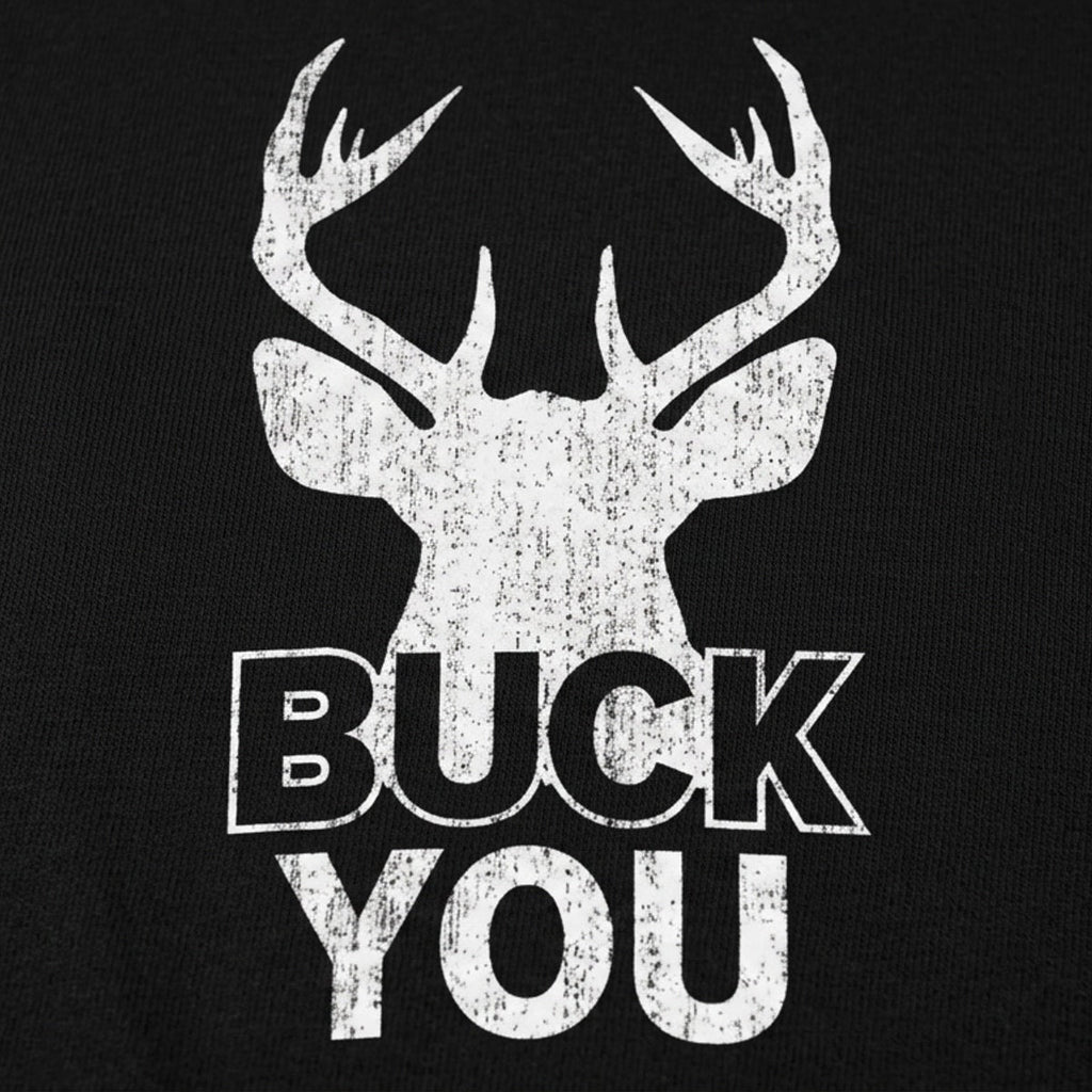 Buck You Deer Silhouette Wordplay