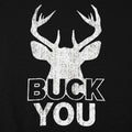 Buck You Deer Silhouette Wordplay