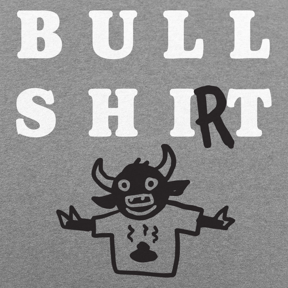 Bull Shirt Funny Pun with Cartoon Bull Wearing Shirt