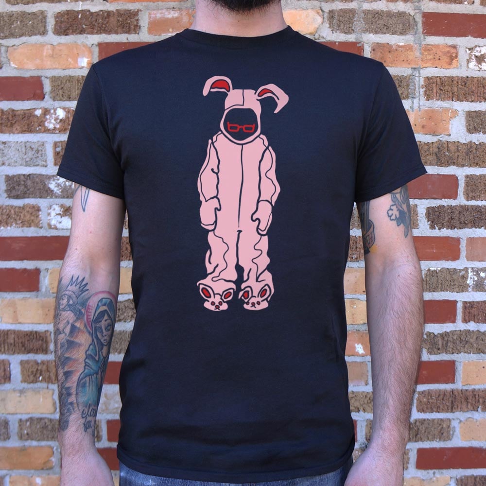 Bunny Pajamas Pink Bunny Costume with Glasses