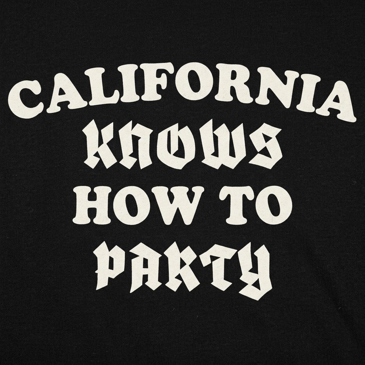 California Knows How to Party