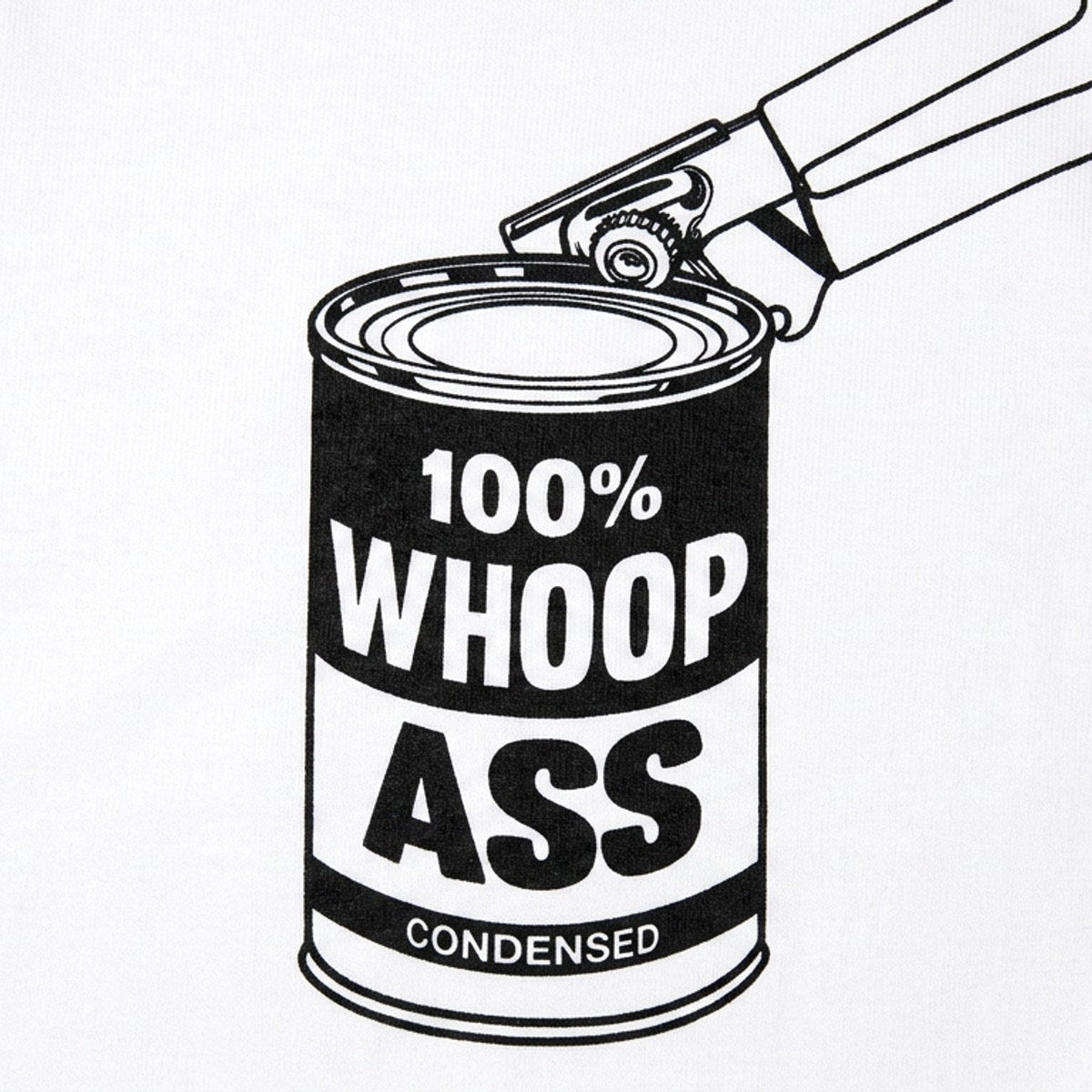 Can Of Whoop Ass Funny Graphic