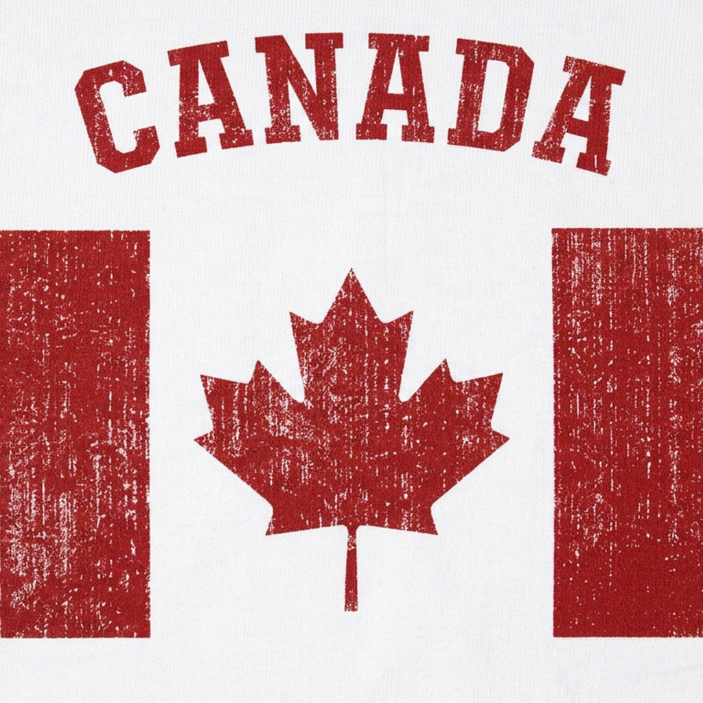 Canada Flag with Maple Leaf