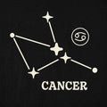 Cancer Constellation Zodiac Sign with Stars and Crab Symbol