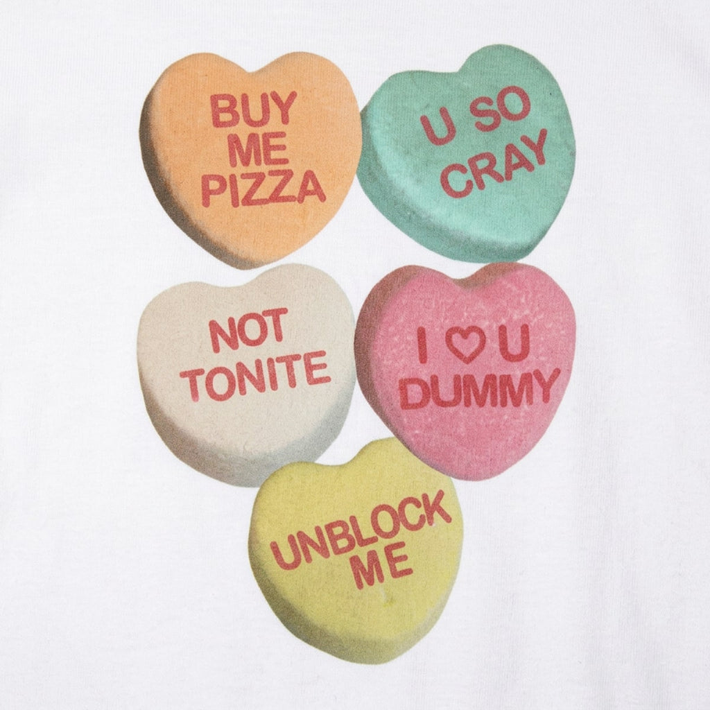 Candy Hearts with Sassy Sayings Graphic